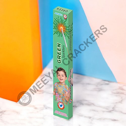 Photoroom-20240718_134107 15 Cm Green Sparklers-10pcs/Box - Image 1