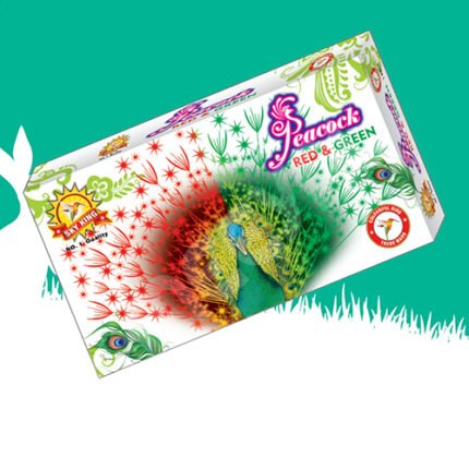 Magical Peacock Red Green-1Pc/Box