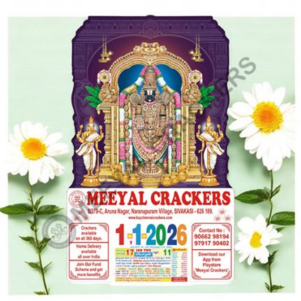 Daily Calendar-Die Cut Type