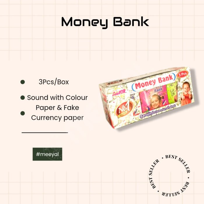 Money Bank-3Pcs/Box - Image 2