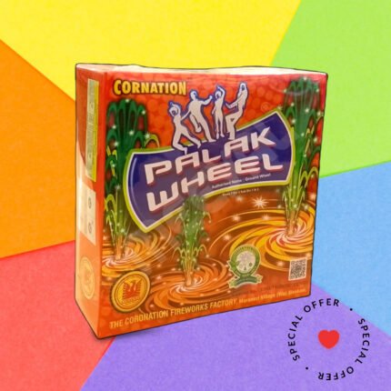 Palak Wheel night cracker combo from Coronation Fireworks
