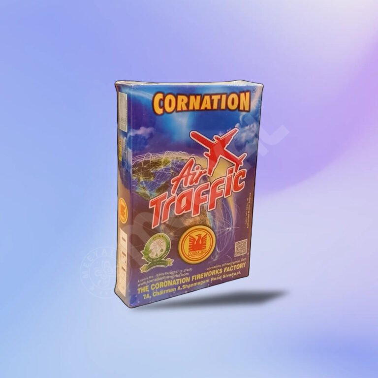 Air Traffic Colour Fountain night cracker by Coronation Fireworks