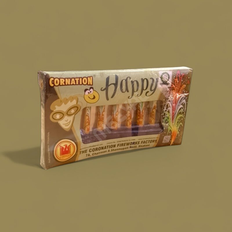 Happy 10Pcs Box Colour Fountain Coronation Fireworks