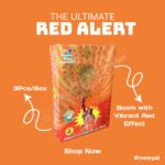 Red Alert-3Pcs/Box-3.5" Fancy - Image 2