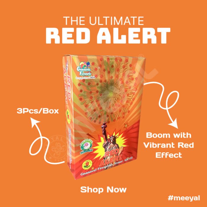 Red Alert-3Pcs/Box-3.5" Fancy - Image 2