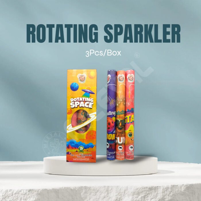 Rotating Sparkler Combo-3Pcs/Box - Image 2