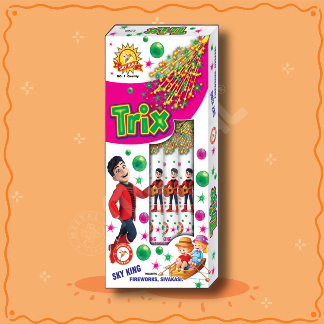 myl-skyking (109) Trix Candle-3Pcs/Box - Image 1