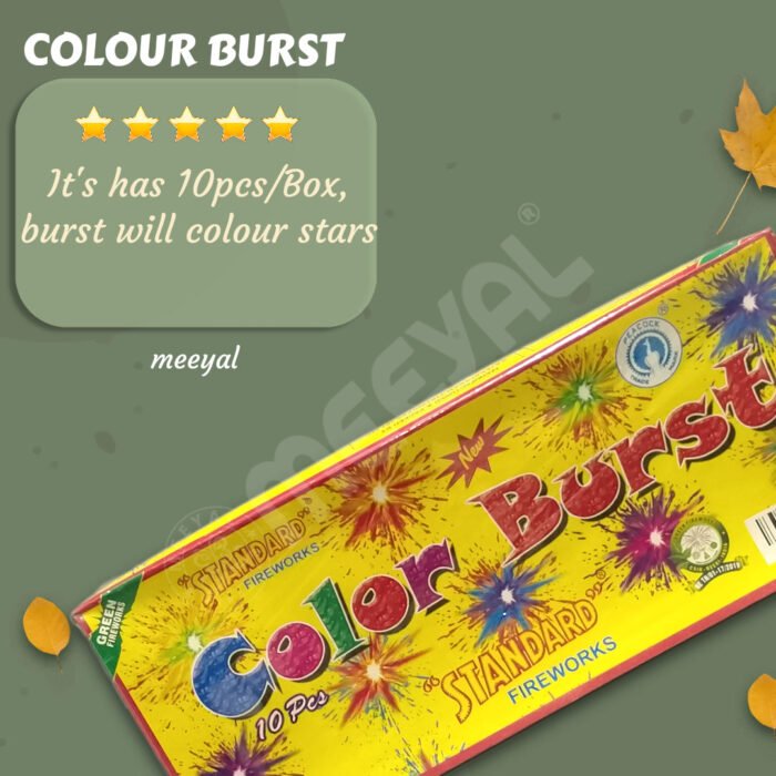 Colour Burst-10Pcs/Box - Image 2