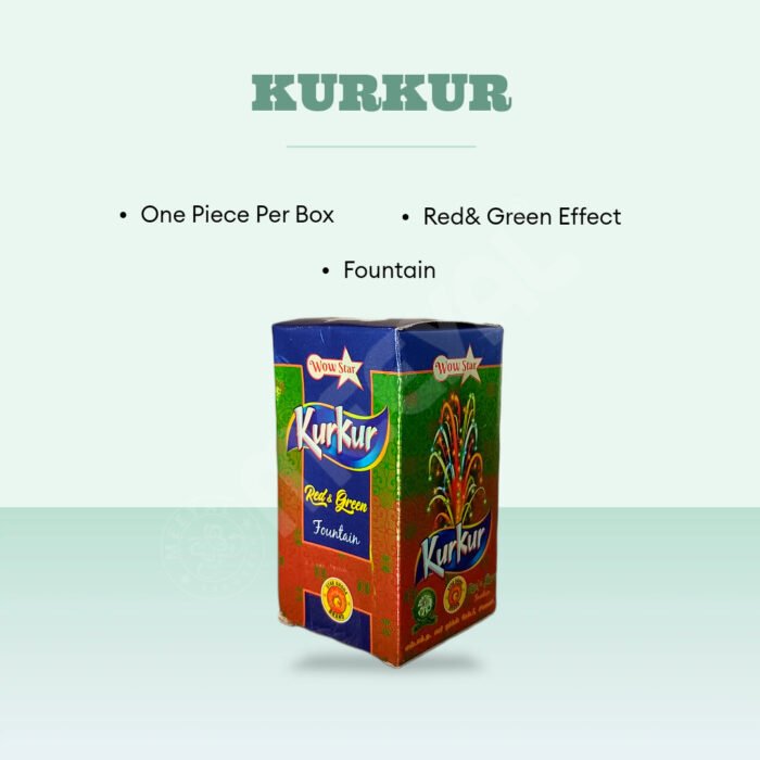 Kurkur-Red&Green-1Pc/Box - Image 2